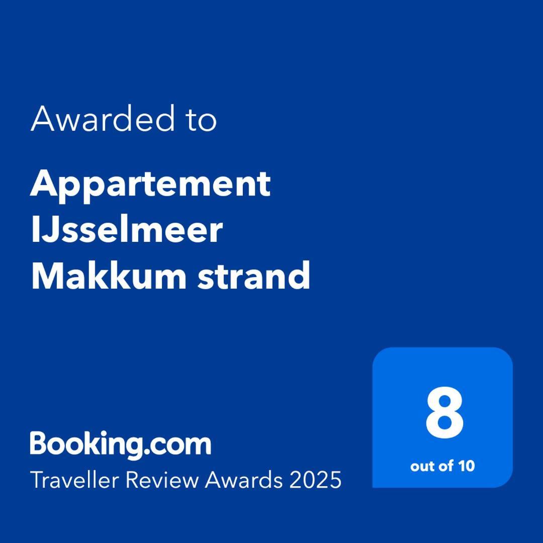 Appartement Ijsselmeer Makkum Strand Exteriör bild